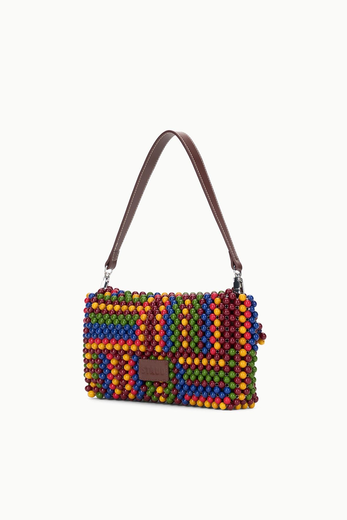 Staud Timmy Convertible Shoulder Bag - Jungle Stripe