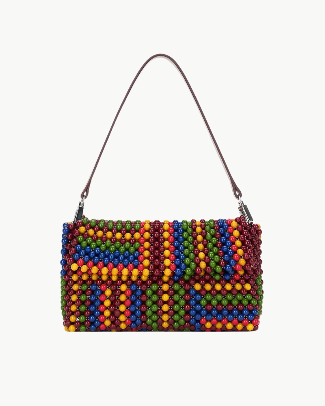 Staud Timmy Convertible Shoulder Bag - Jungle Stripe