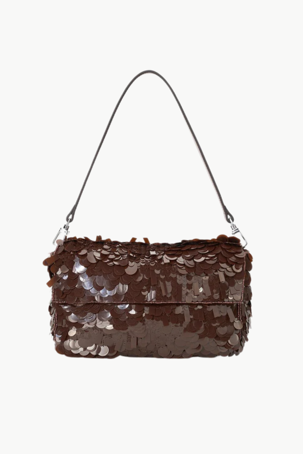 Staud Timmy Convertible Shoulder Bag - Cacao
