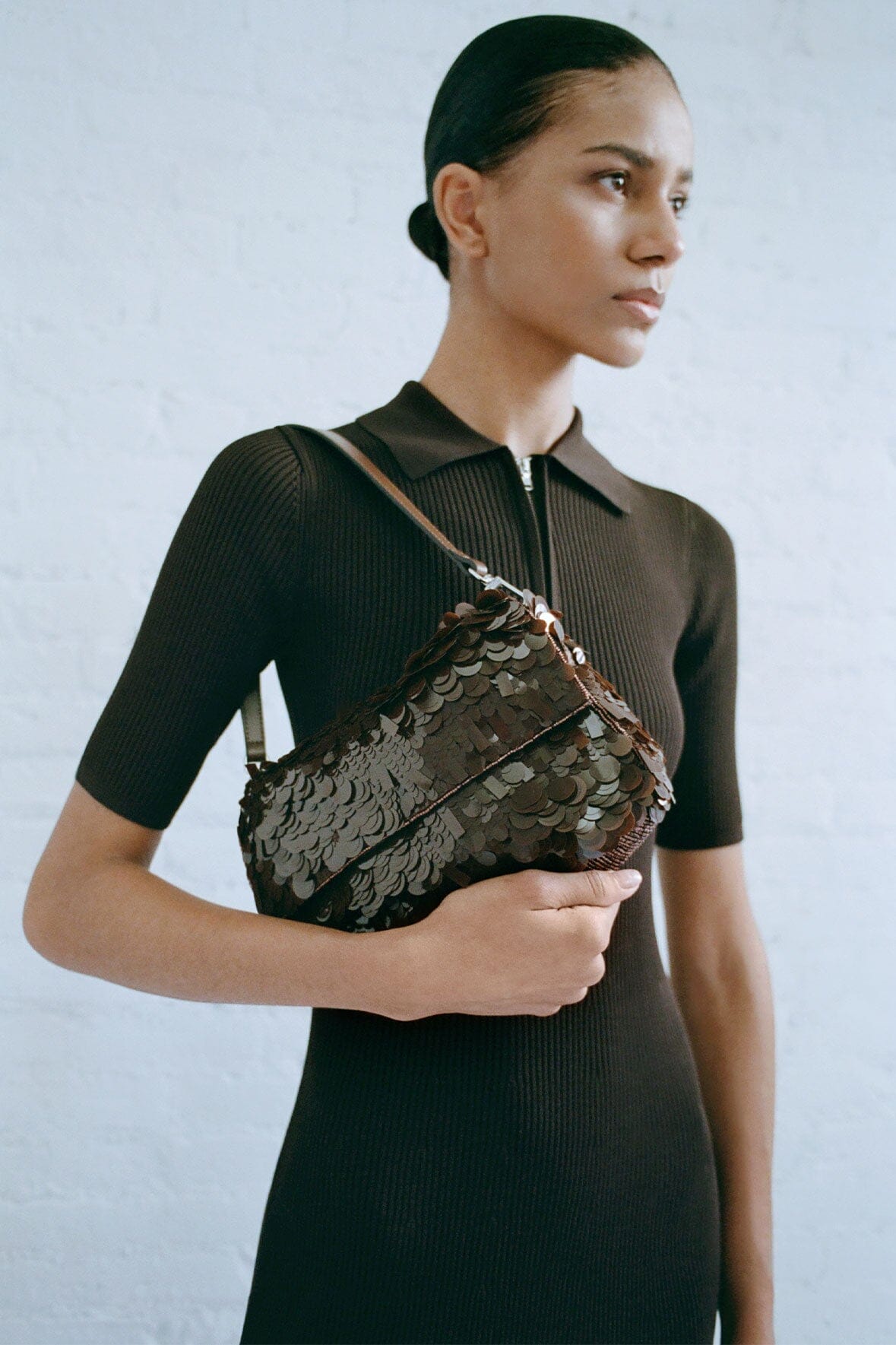 Staud Timmy Convertible Shoulder Bag - Cacao