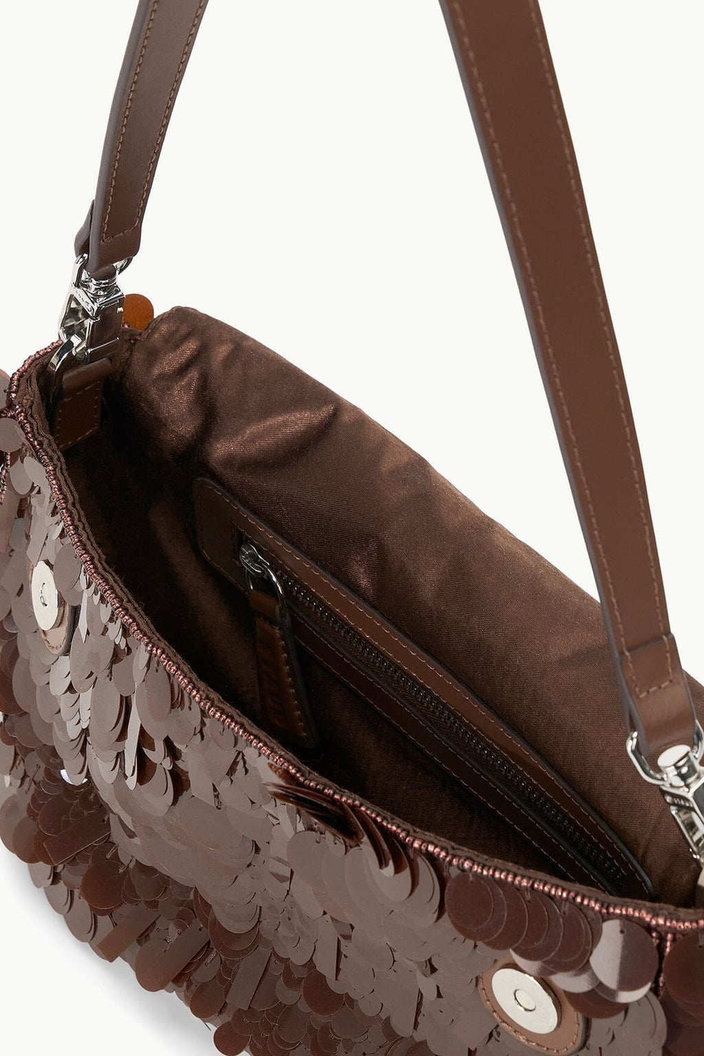 Staud Timmy Convertible Shoulder Bag - Cacao