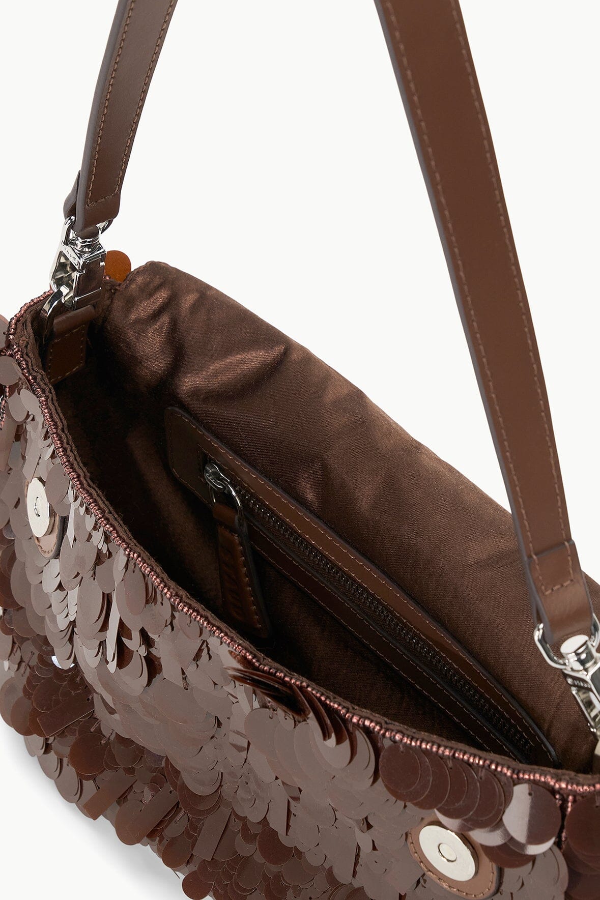 Staud Timmy Convertible Shoulder Bag - Cacao