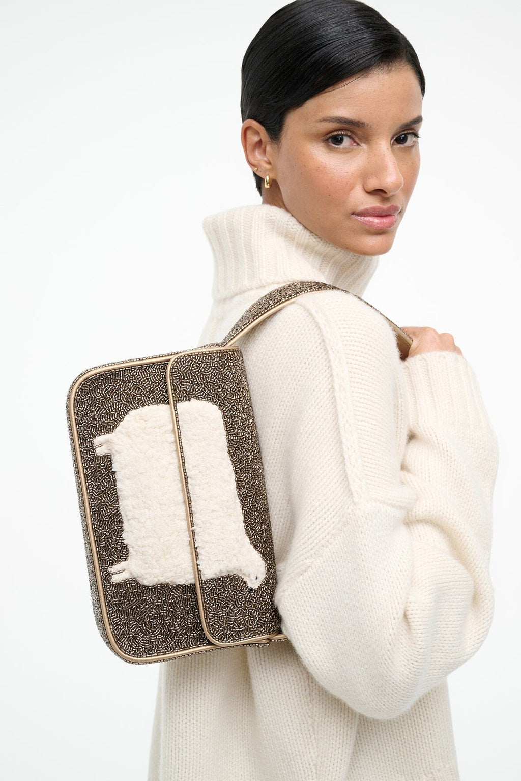 Staud Tommy Beaded Bag - Dolly
