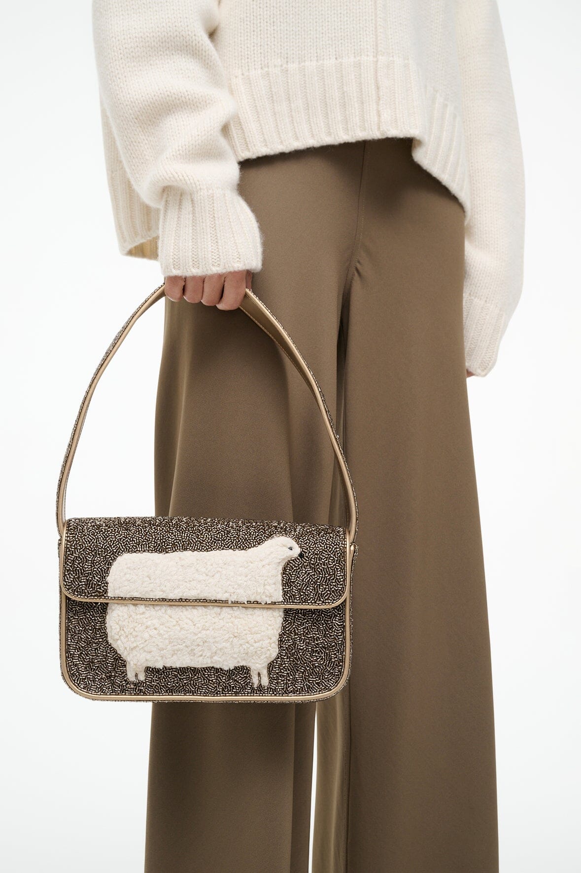 Staud Tommy Beaded Bag - Dolly