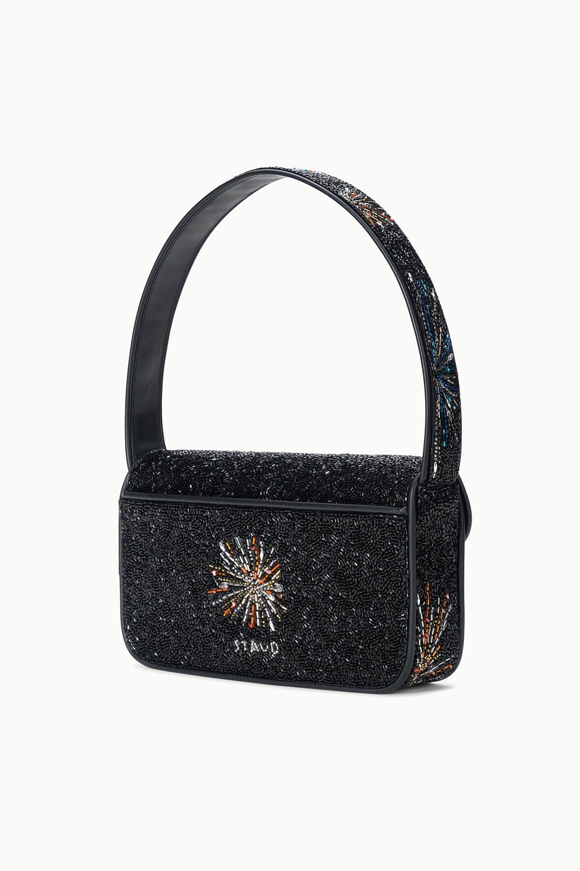 Staud Tommy Beaded Bag Handbag - Firework