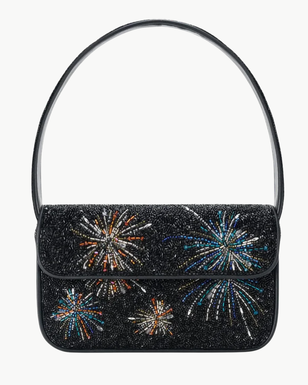 Staud Tommy Beaded Bag Handbag - Firework