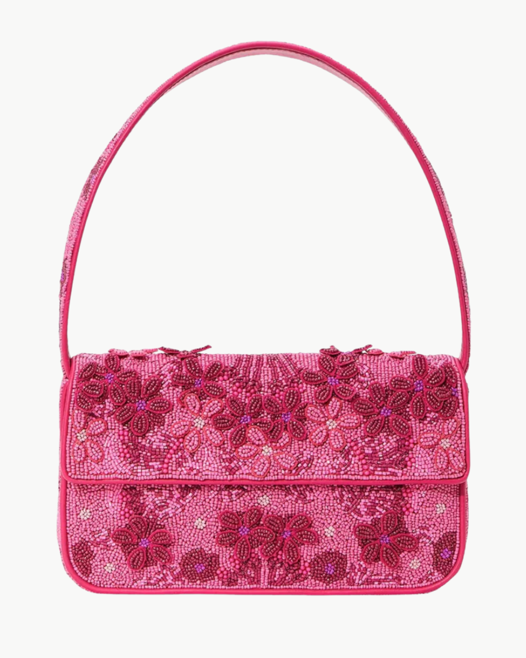 Staud Tommy Beaded Bag - Blossom Garden Party