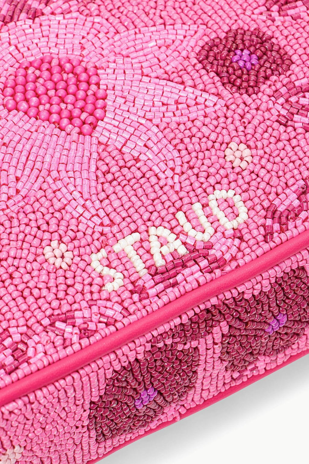 Staud Tommy Beaded Bag - Blossom Garden Party