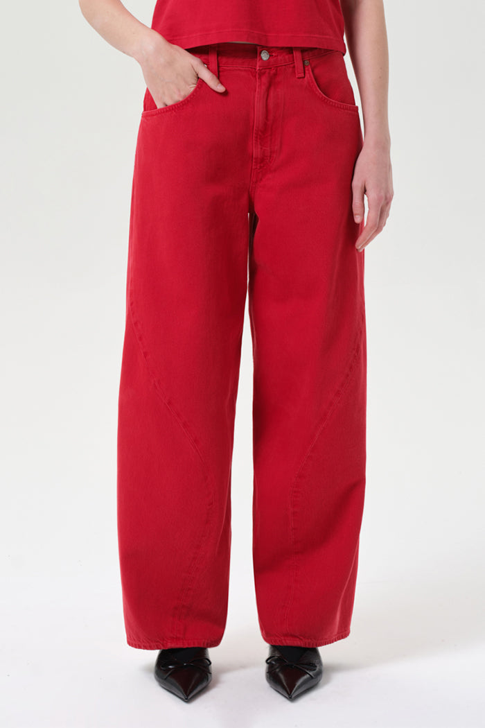 AGOLDE Twist Jean Jeans - Tomato