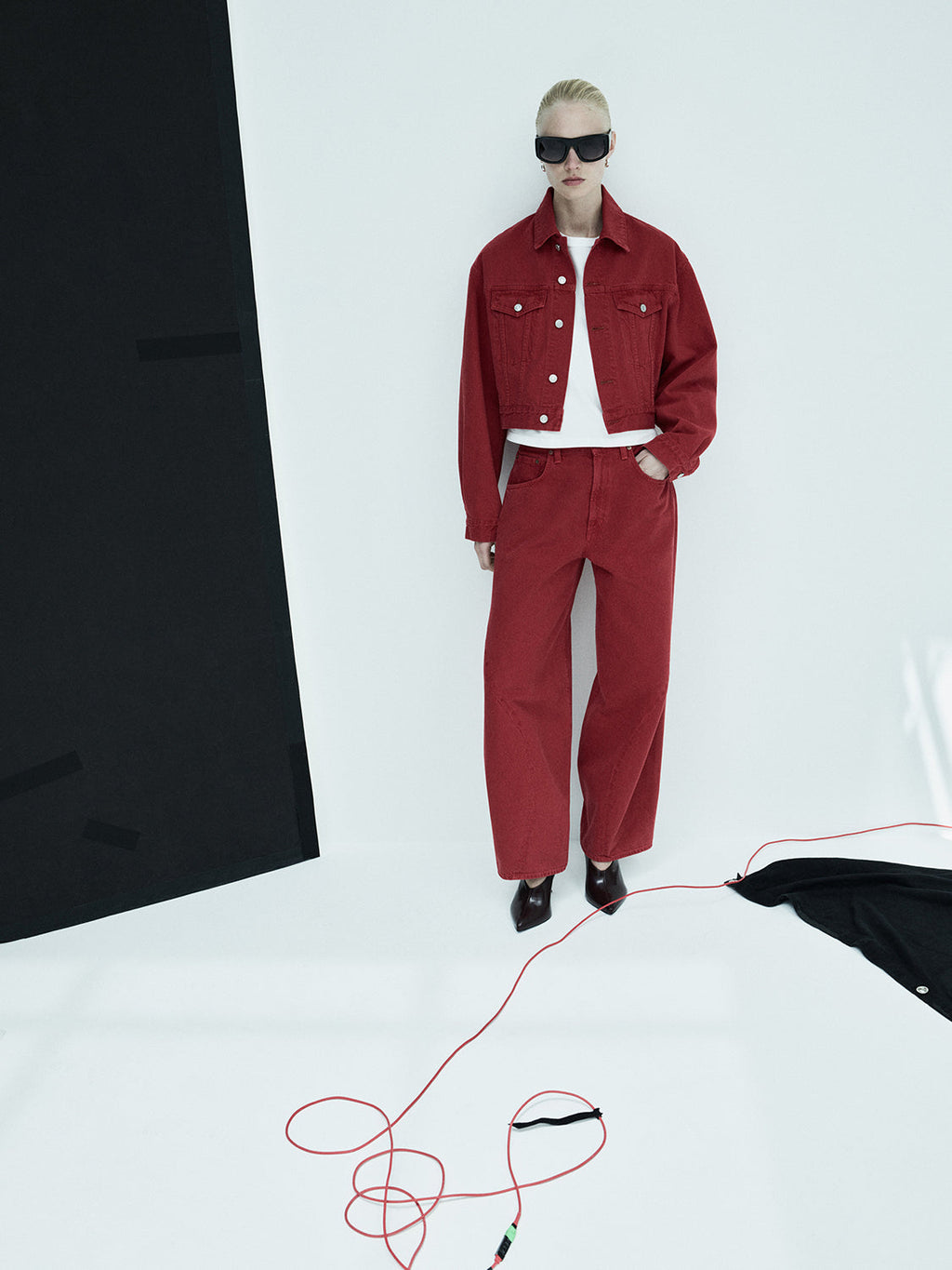 AGOLDE Twist Jean Jeans - Tomato