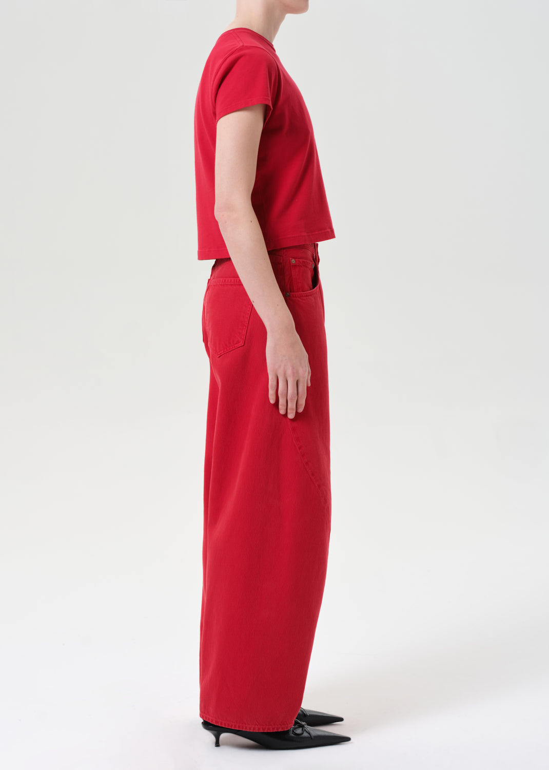 AGOLDE Twist Jean Jeans - Tomato