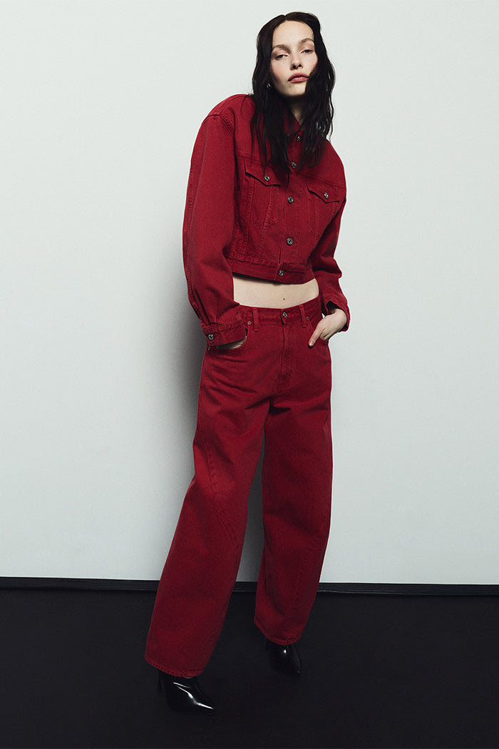 AGOLDE Twist Jean Jeans - Tomato