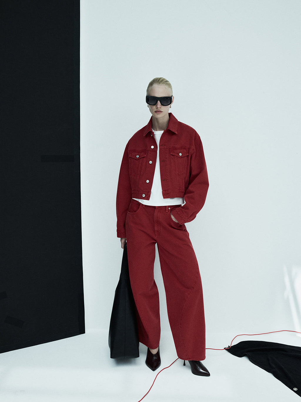 AGOLDE Twist Jean Jeans - Tomato