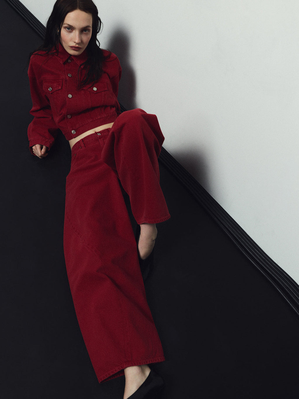 AGOLDE Twist Jean Jeans - Tomato