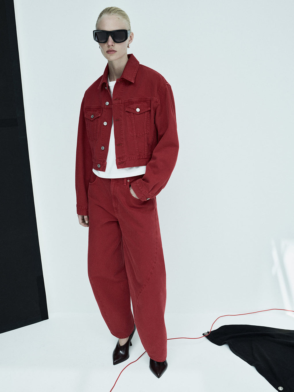 AGOLDE Twist Jean Jeans - Tomato