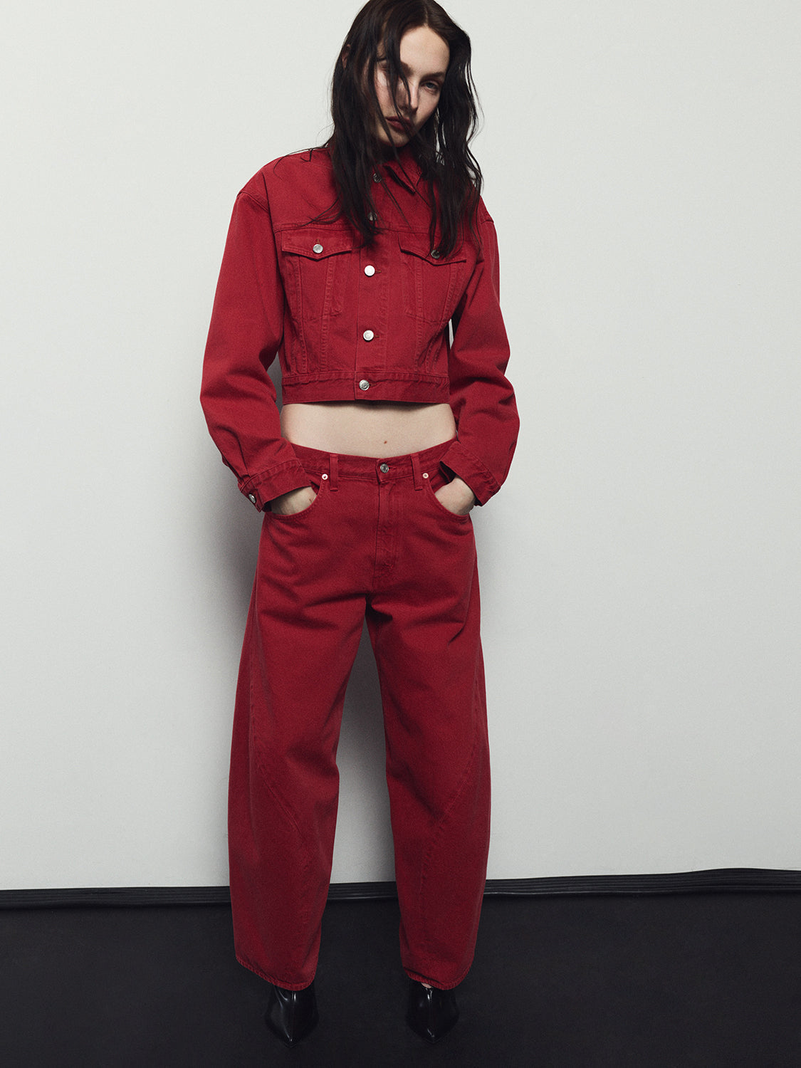 AGOLDE Twist Jean Jeans - Tomato