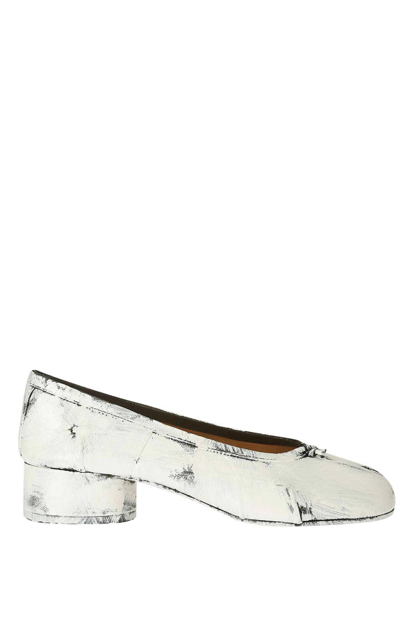 Maison Margiela Tabi New Ballerina Flats - Black/White