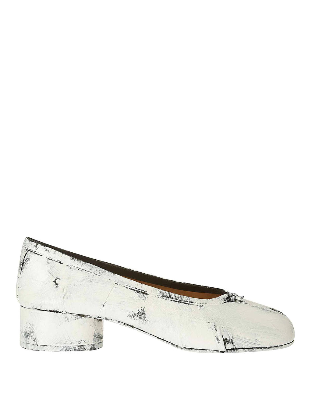 Maison Margiela Tabi New Ballerina Flats - Black/White