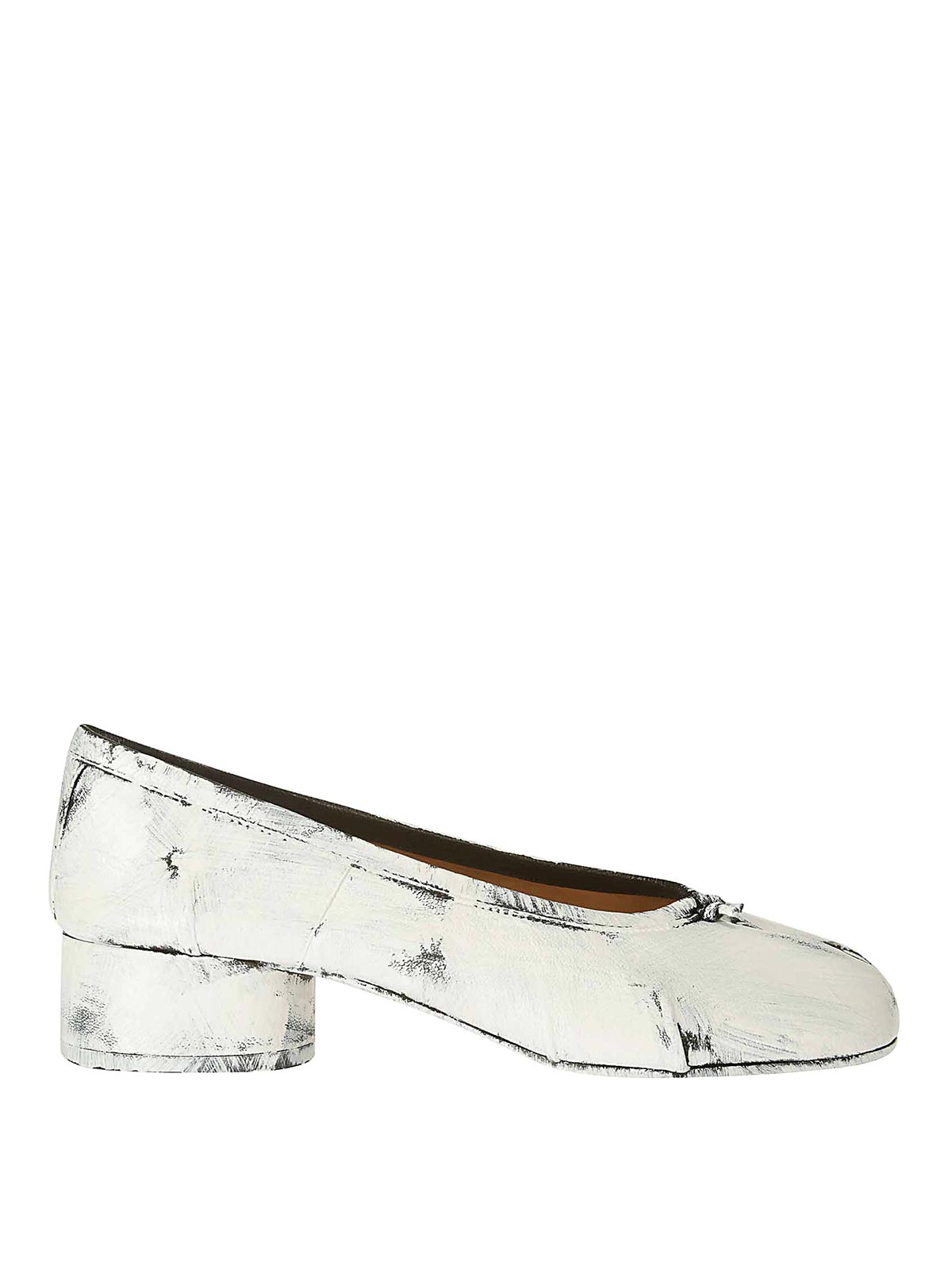 Maison Margiela Tabi New Ballerina Flats - Black/White