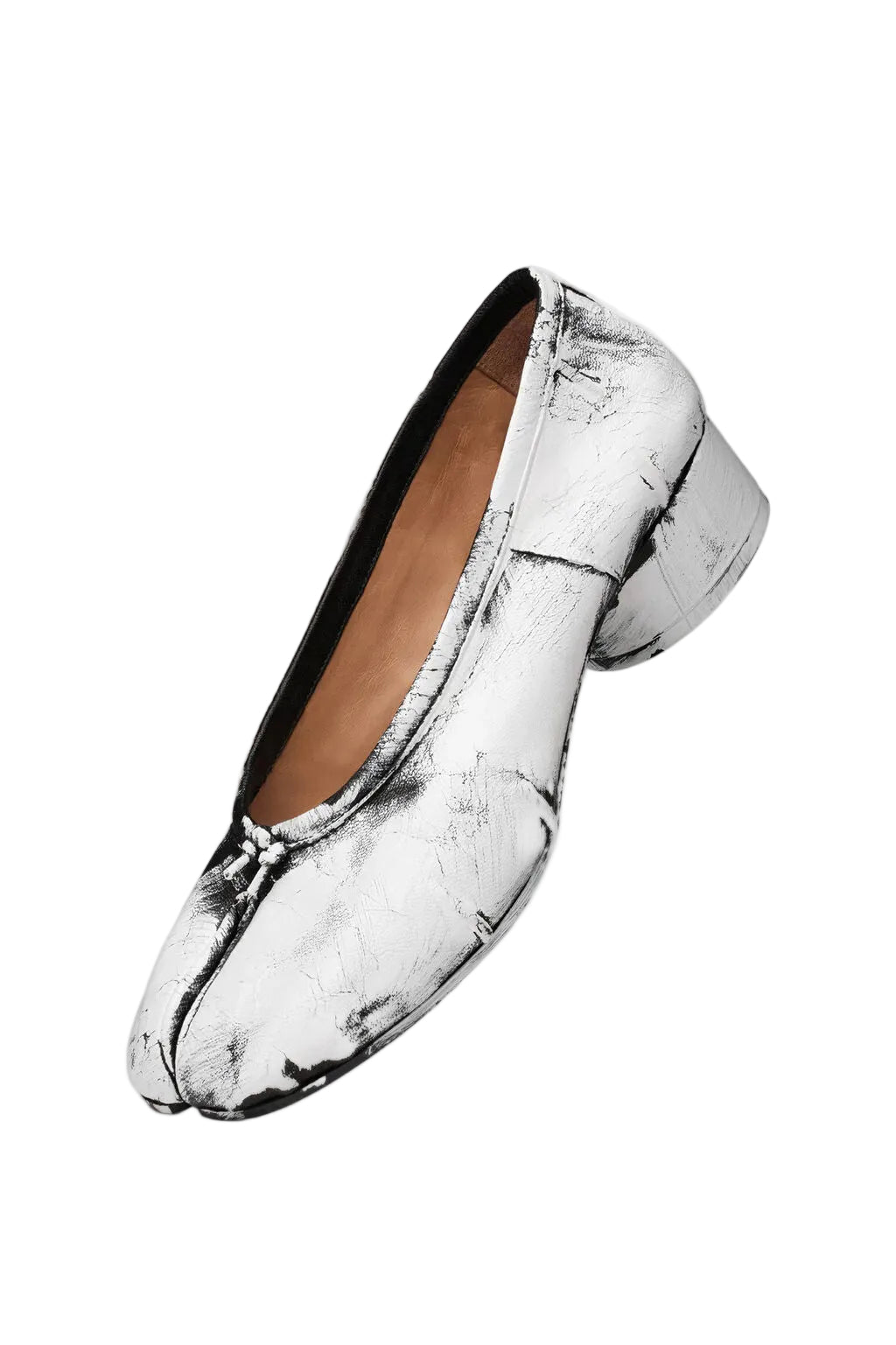 Maison Margiela Tabi New Ballerina Flats - Black/White