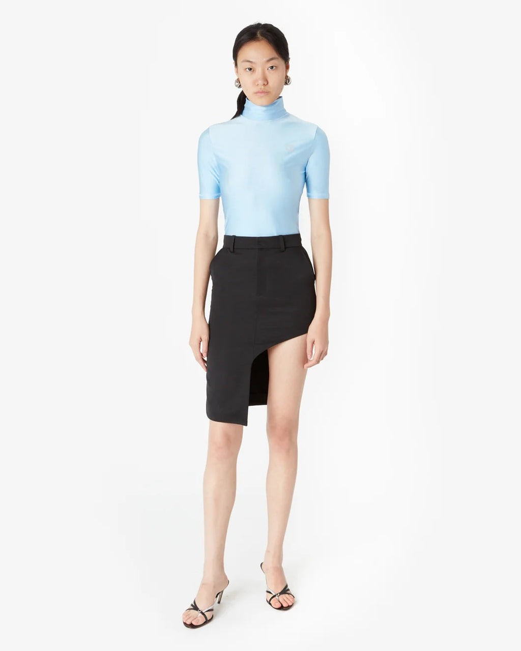 Coperni Tailored Asymmetric Skirt - Black Skirt