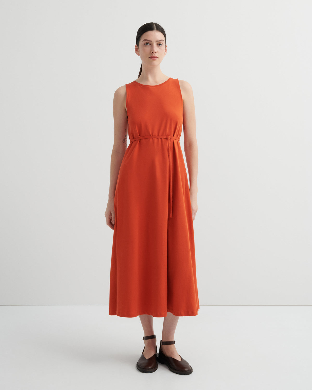 Kowtow Tank Swing Dress - Nasturtium