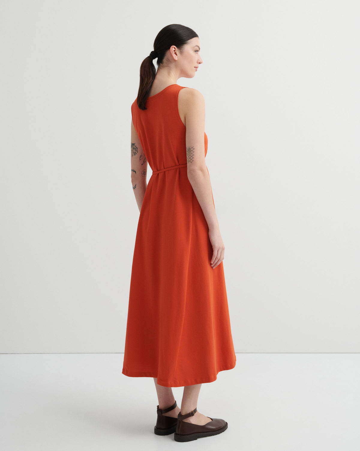 Kowtow Tank Swing Dress - Nasturtium