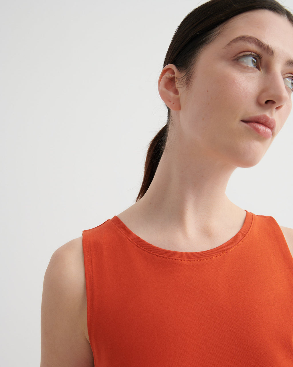 Kowtow Tank Swing Dress - Nasturtium