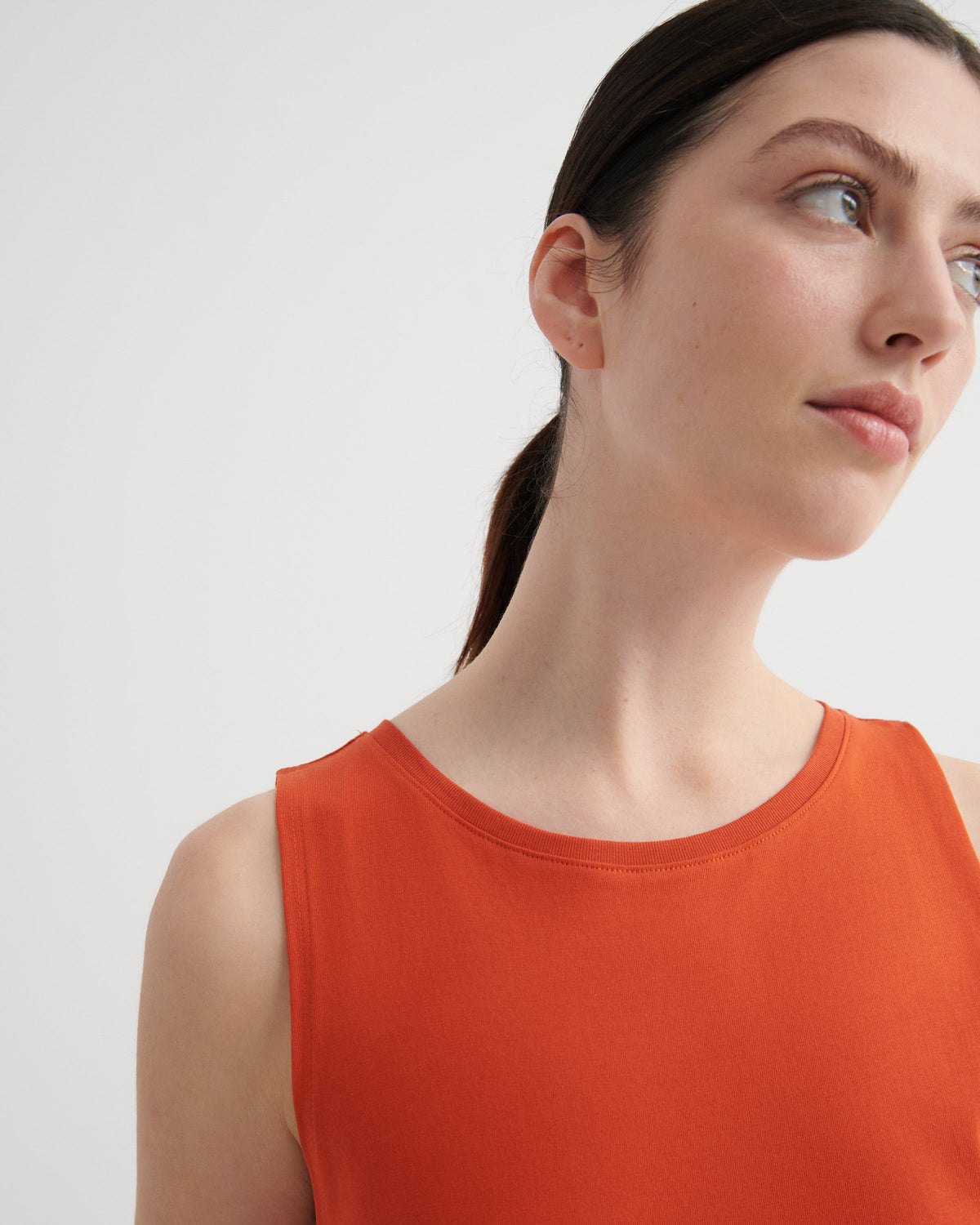 Kowtow Tank Swing Dress - Nasturtium