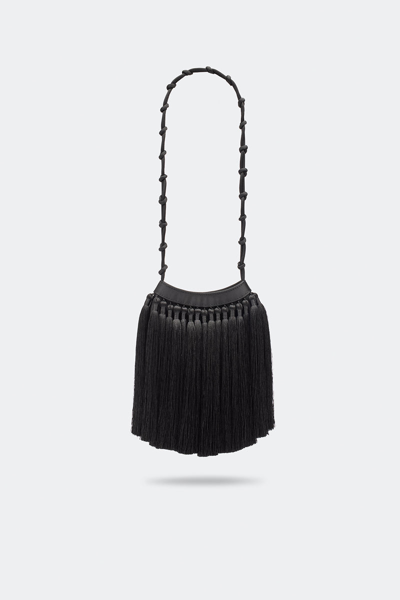 Simon Miller Tassel Knotty Bag - Black