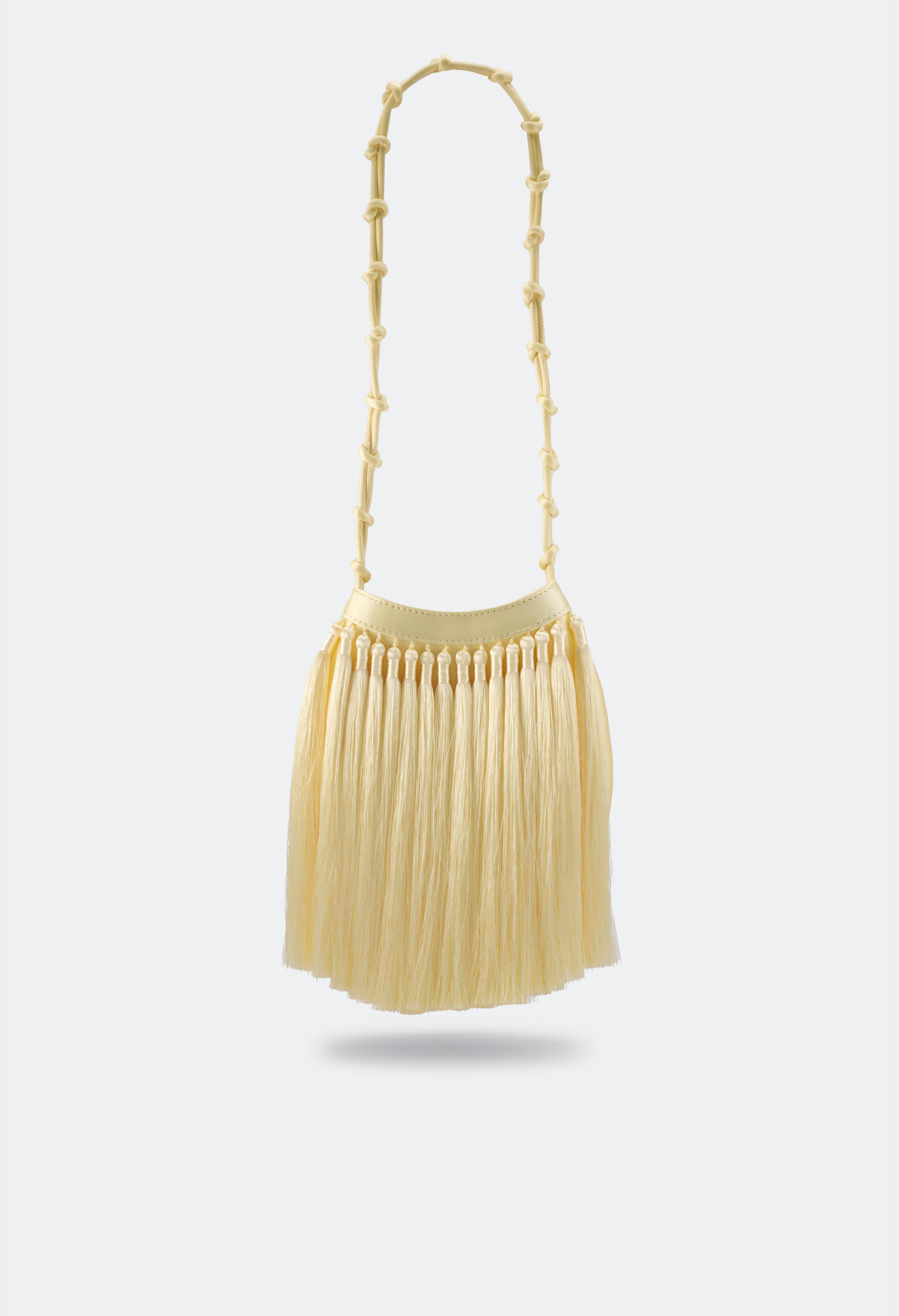 Simon Miller Tassel Knotty Bag - Butter