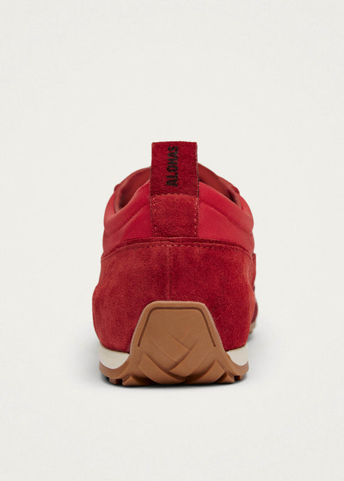 Alohas Tb.304 Nylon Red Leather Sneakers