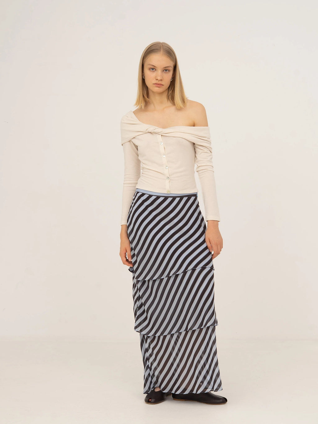 Carmensays Tender Off Shoulder Jersey Top