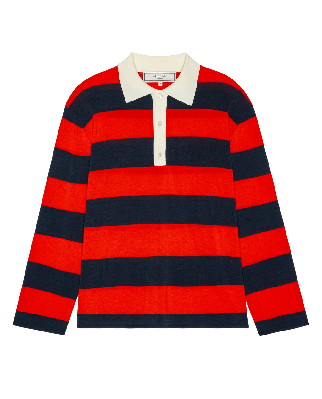 The Great. Academy Polo Sweater