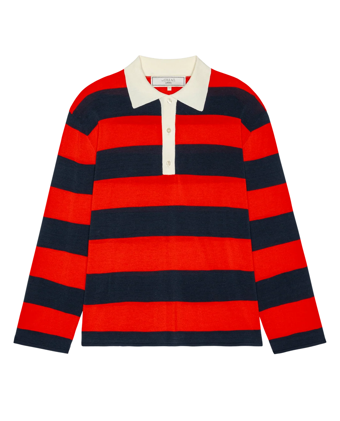 The Great. Academy Polo Sweater