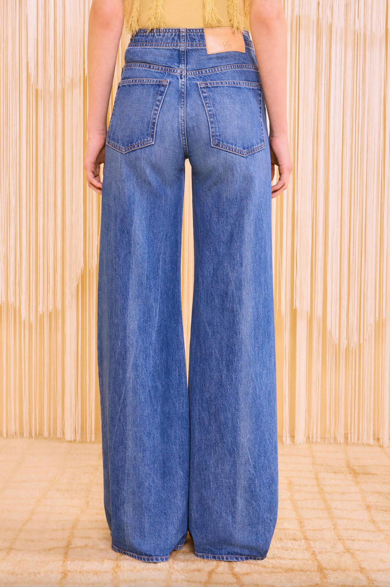 Ulla Johnson Bianca Wide Leg Jean