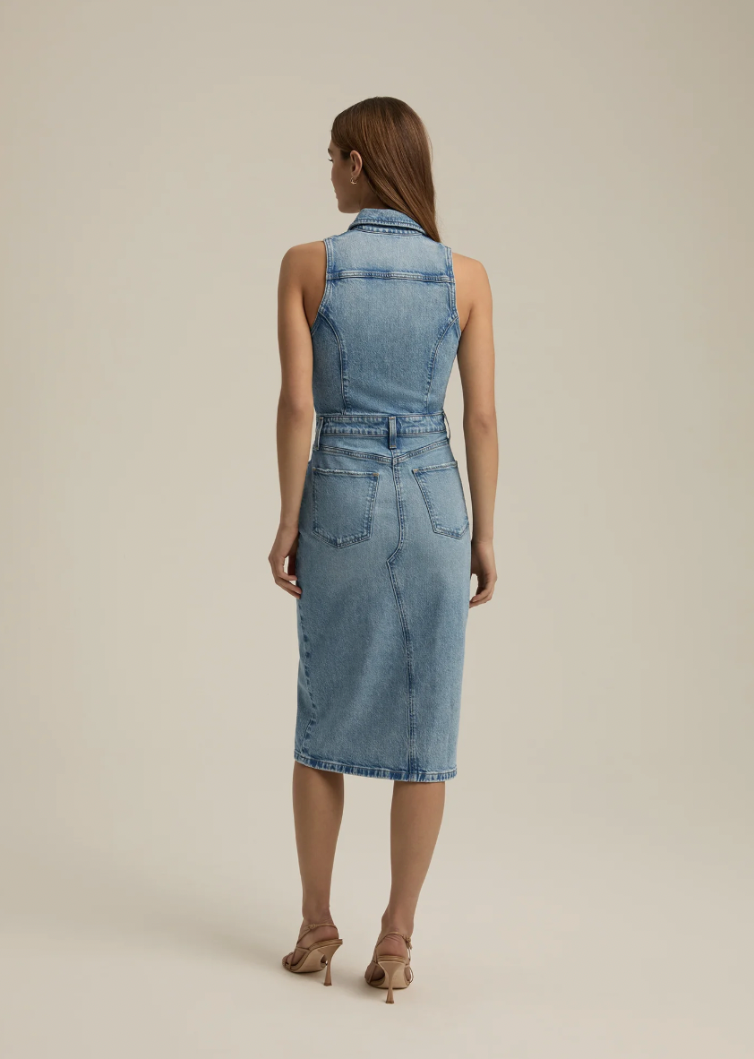 Favorite Daughter The Halter City Dress - Santa Barbara
