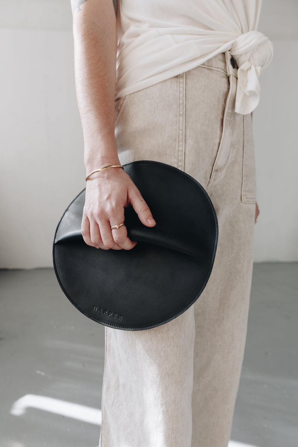 Harper the Label The Pleated Clutch