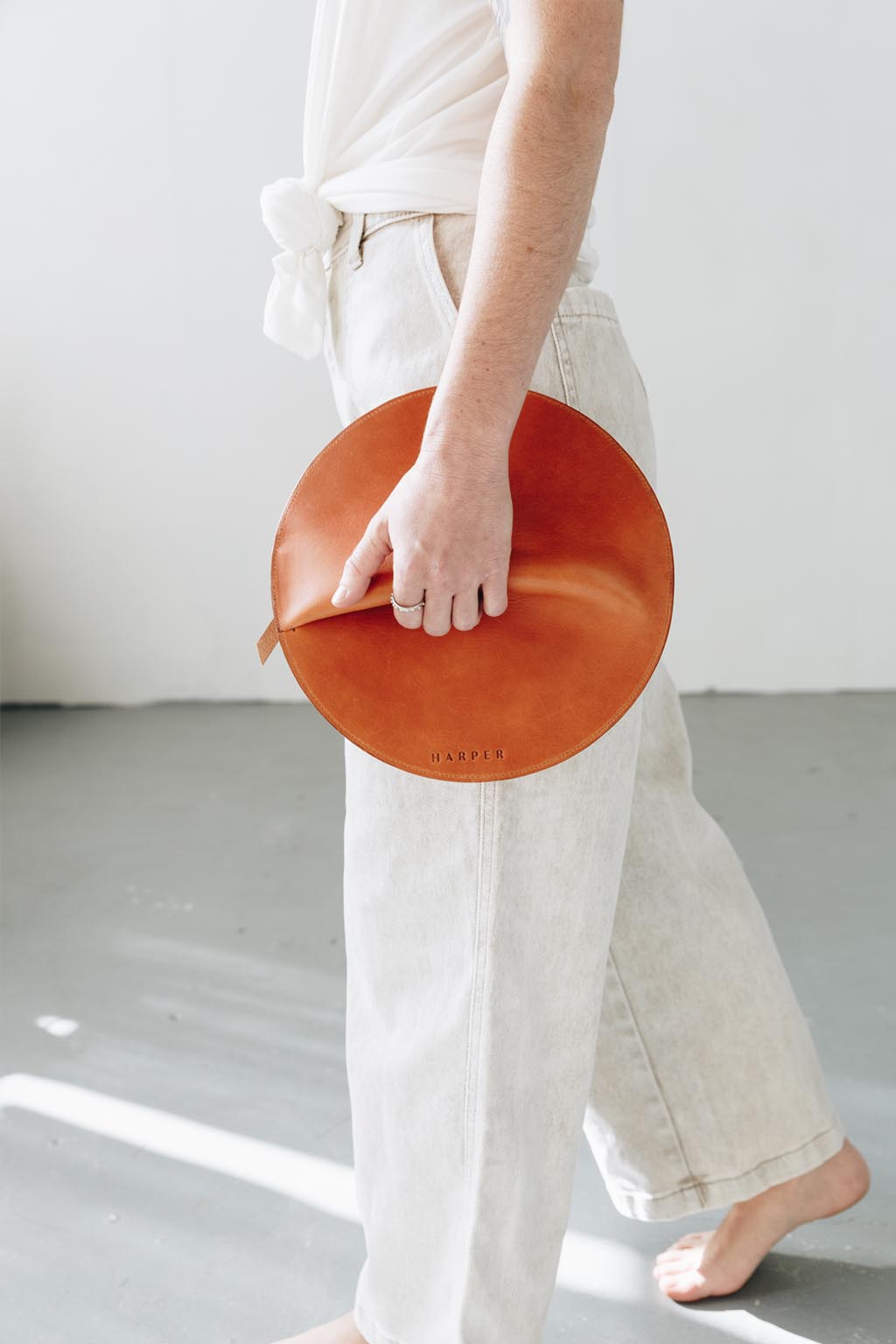 Harper the Label The Pleated Clutch