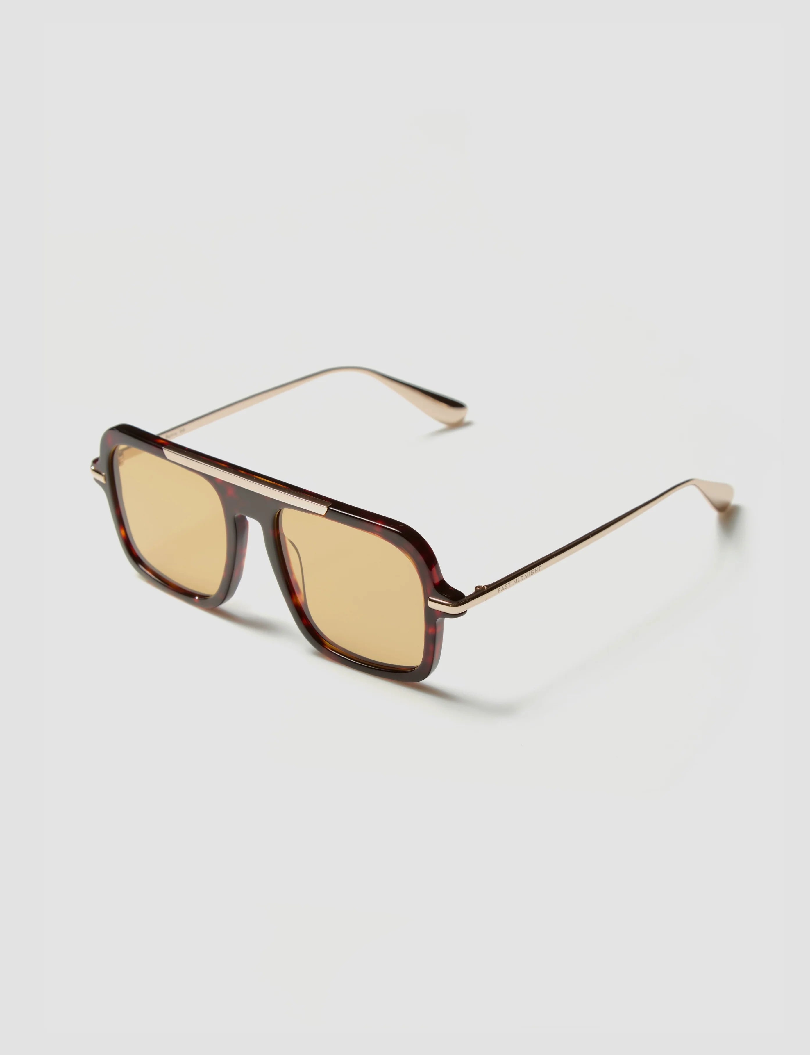 Past Midnight The Retro Sunglasses - Yellow