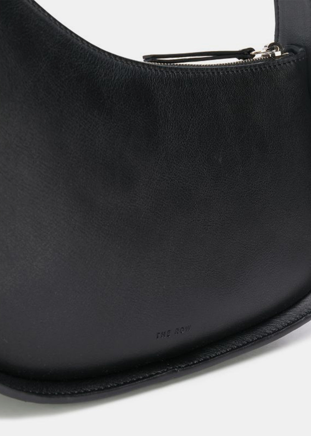 The Row Half Moon Shoulder Bag - Black