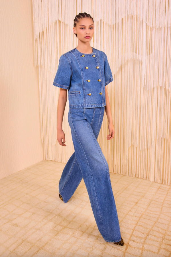 Ulla Johnson Serge Short Sleeve Jacket