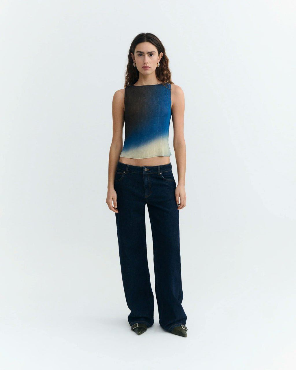 Thinking MU Dora Pleated Top