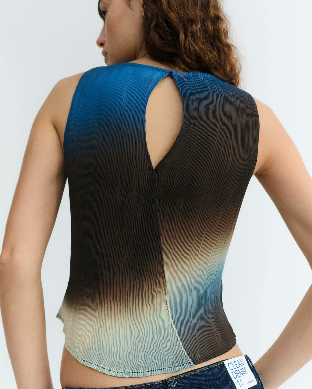 Thinking MU Dora Pleated Top