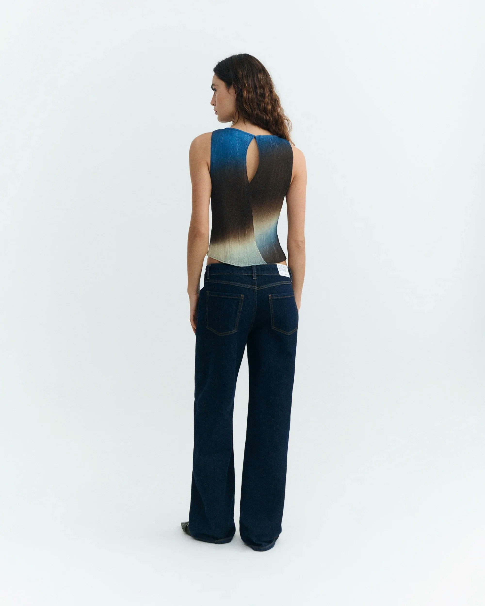 Thinking MU Dora Pleated Top