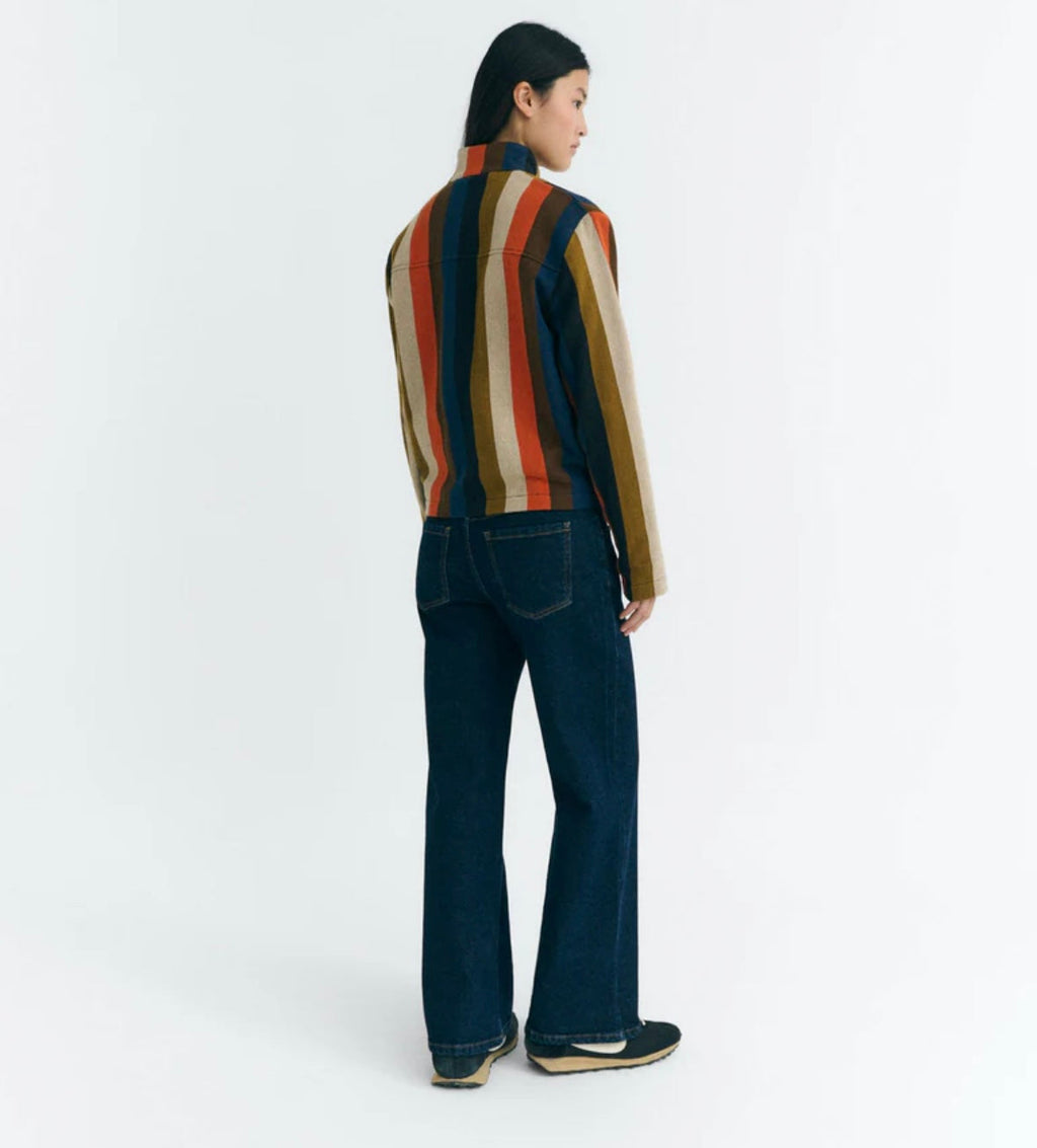 Thinking MU Ceci Striped Jacket