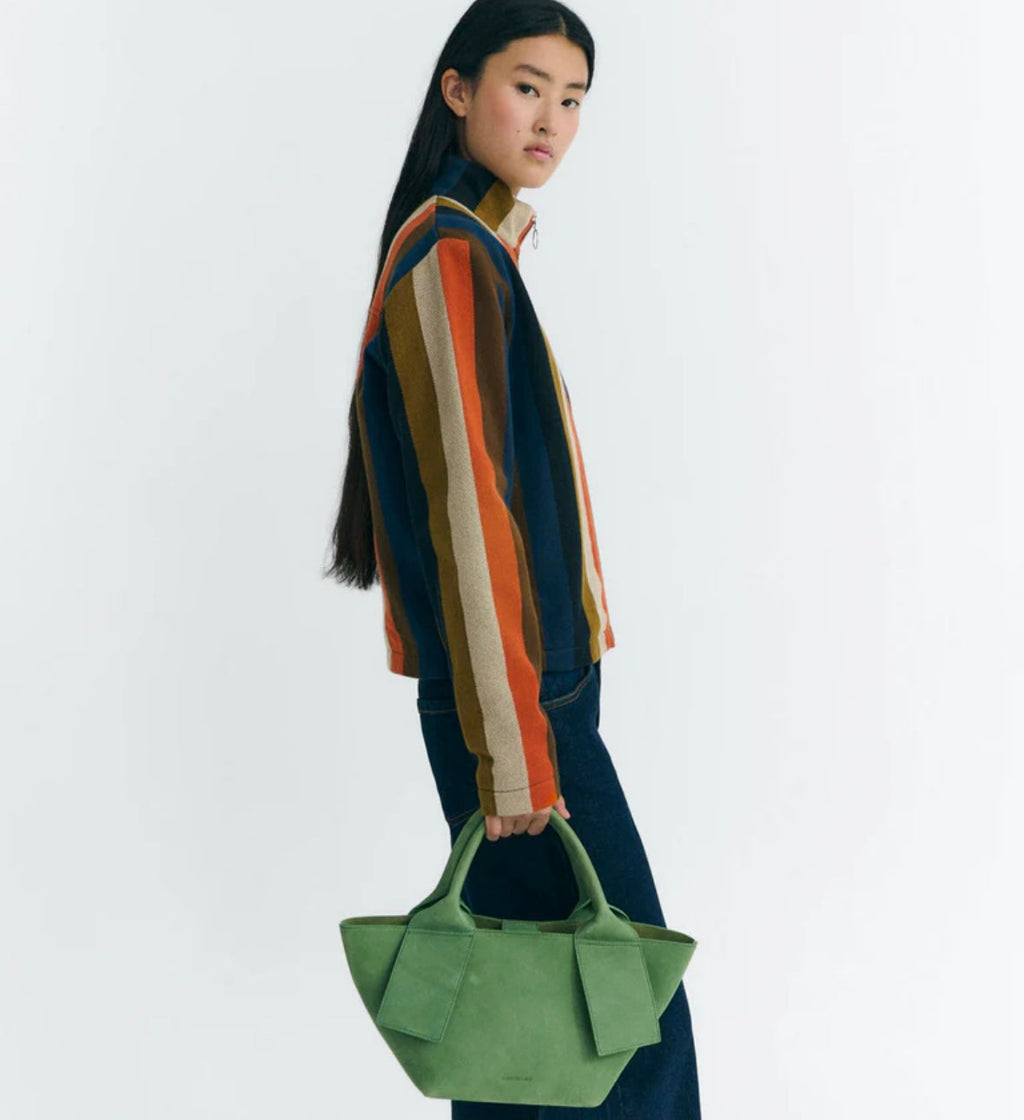 Thinking MU Ceci Striped Jacket