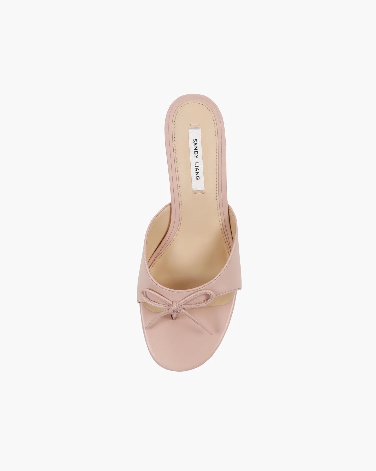 Sandy Liang Thong Mules - Pink