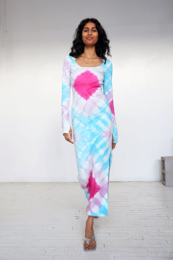 Abacaxi Tie-Dye Tara Dress