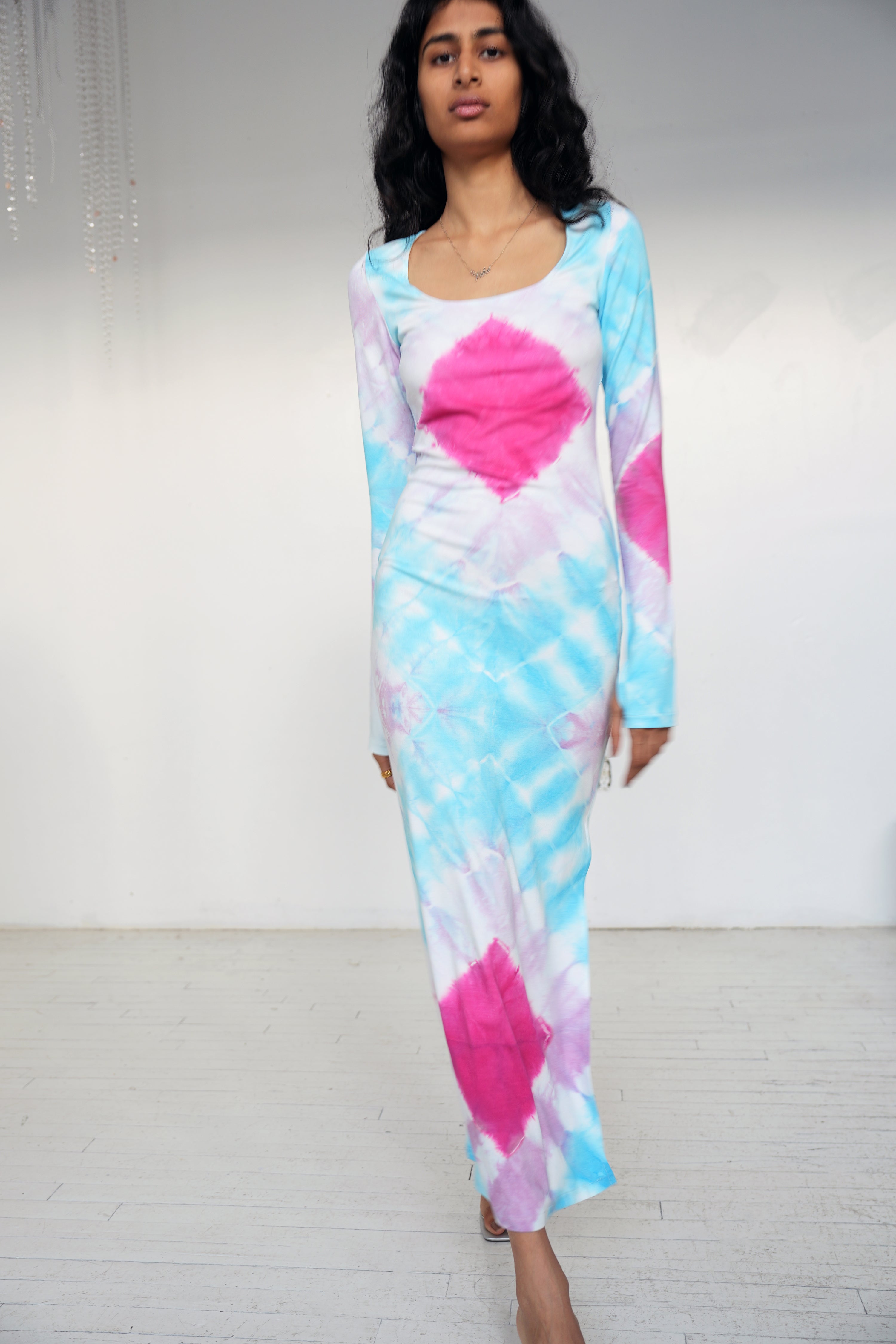 Abacaxi Tie-Dye Tara Dress